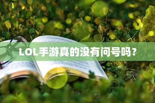 LOL手游真的没有问号吗？