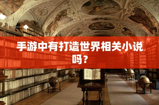 手游中有打造世界相关小说吗？