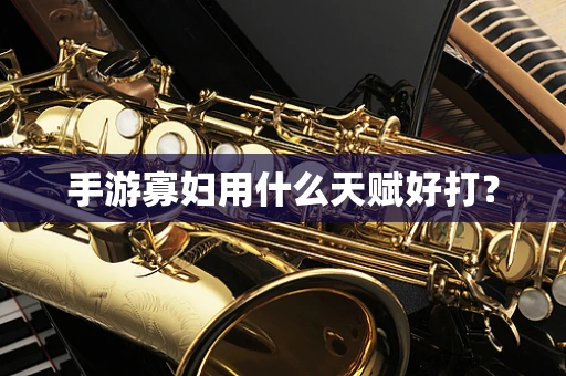 手游寡妇用什么天赋好打？