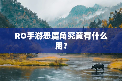 RO手游恶魔角究竟有什么用？