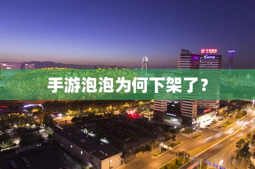 手游泡泡为何下架了？