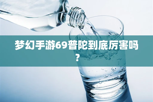 梦幻手游69普陀到底厉害吗？