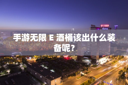 手游无限 E 酒桶该出什么装备呢？