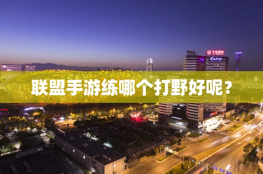 联盟手游练哪个打野好呢？