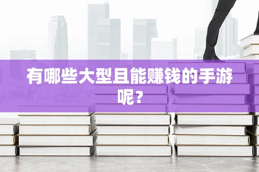 有哪些大型且能赚钱的手游呢？
