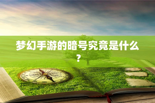 梦幻手游的暗号究竟是什么？