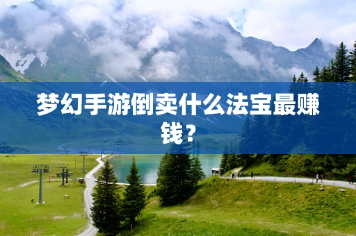 梦幻手游倒卖什么法宝最赚钱？