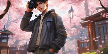 日式手游男生拍照高级吗？