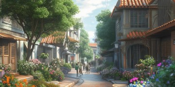 问道手游小区人多吗？